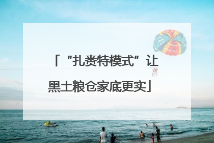 “扎赉特模式”让黑土粮仓家底更实