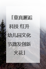 童真邂逅科技 红升幼儿园文化节激发创新火花