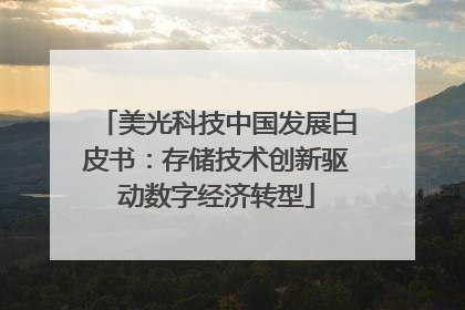 美光科技中国发展白皮书：存储技术创新驱动数字经济转型
