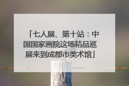七人展、第十站：中国国家画院这场精品巡展来到成都市美术馆