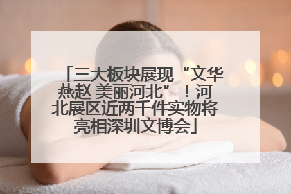 三大板块展现“文华燕赵 美丽河北”！河北展区近两千件实物将亮相深圳文博会