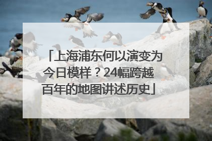 上海浦东何以演变为今日模样？24幅跨越百年的地图讲述历史