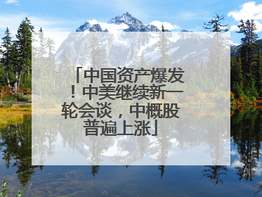 中国资产爆发！中美继续新一轮会谈，中概股普遍上涨
