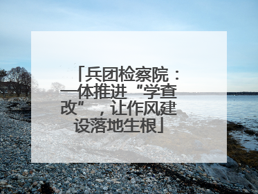 兵团检察院：一体推进“学查改”，让作风建设落地生根