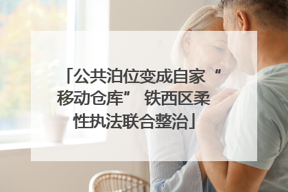 公共泊位变成自家“移动仓库” 铁西区柔性执法联合整治