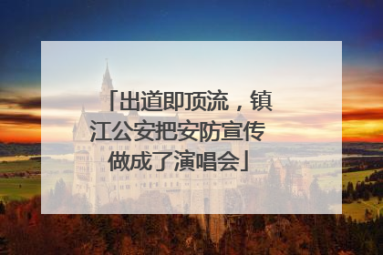 出道即顶流，镇江公安把安防宣传做成了演唱会