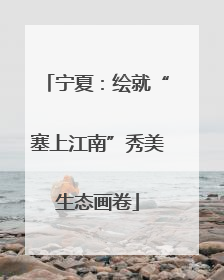 宁夏：绘就“塞上江南”秀美生态画卷