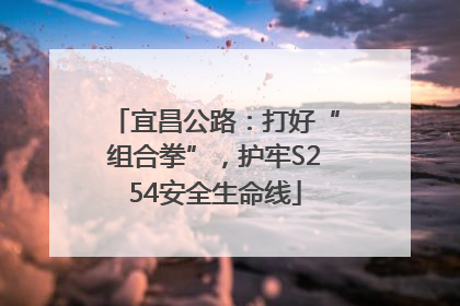 宜昌公路：打好“组合拳”，护牢S254安全生命线
