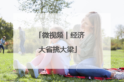 微视频｜经济大省挑大梁