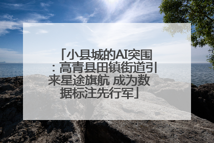小县城的AI突围：高青县田镇街道引来星途旗航 成为数据标注先行军