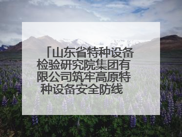 山东省特种设备检验研究院集团有限公司筑牢高原特种设备安全防线 共绘拉萨美好生活画卷