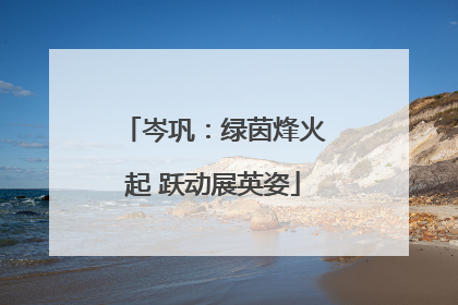 岑巩：绿茵烽火起 跃动展英姿
