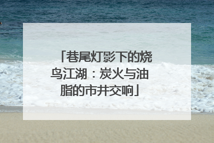巷尾灯影下的烧鸟江湖：炭火与油脂的市井交响