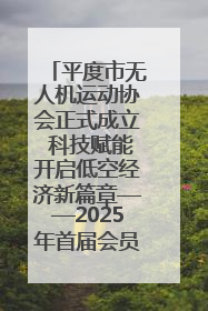平度市无人机运动协会正式成立 科技赋能开启低空经济新篇章——2025年首届会员大会暨无人机应用发展论坛成功举办