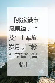 张家港市凤凰镇：“艾”上军旅岁月，“粽”享端午温情