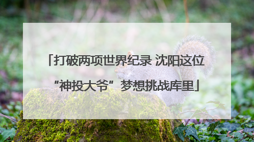打破两项世界纪录 沈阳这位“神投大爷”梦想挑战库里