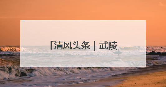清风头条｜武陵源区：理论实务“双驱动 ” 充电赋能“增才干”
