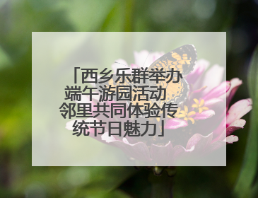 西乡乐群举办端午游园活动 邻里共同体验传统节日魅力