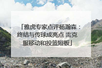 雅虎专家点评杨瀚森：终结与传球成亮点 需克服移动和投篮短板