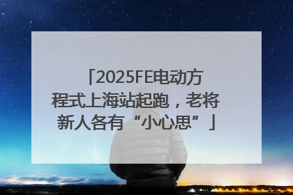 2025FE电动方程式上海站起跑，老将新人各有“小心思”