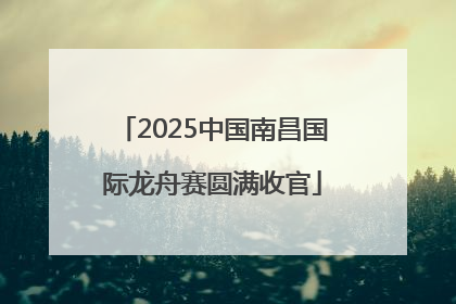 2025中国南昌国际龙舟赛圆满收官